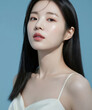 © CoreSelect - 아름다운 미인의 피부관리와 뷰티 메이크업Skin Care and Beauty Makeup of a Beautiful Woman