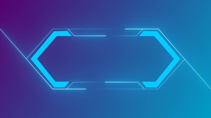 Modern Digital Screen Graphic Element Box