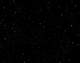 Wall Mural - Dramatic Dark Sky with Dense Starfield and Cosmic Dust Night Scene