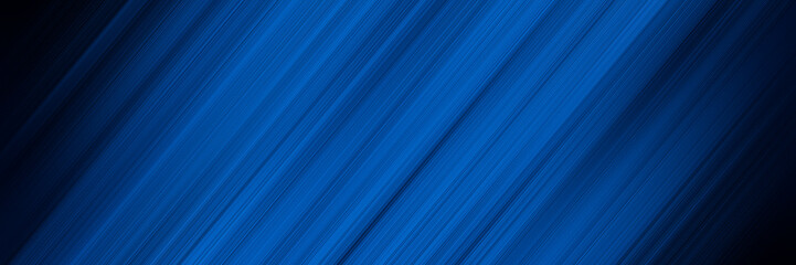 Wall Mural - abstract blue and black are light pattern with the gradient is the with floor wall metal texture soft tech diagonal background black dark clean modern.