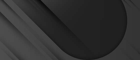 Wall Mural - modern abstract black background