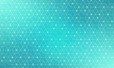 Wall Mural - abstract vector background with a seamless pattern of simple geometric shapes. stylish vector textur