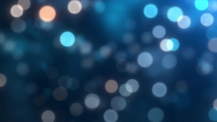 Wall Mural - blue glow dust light background animation