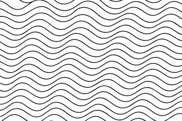 Black and white abstract squiggle pattern background illustration, modern design. Vector illustration