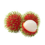 rambutan on transparent background