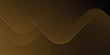 © siti lutvias - Brown and gold gradient abstract background with luxurious and elegant gold geometric design. Modern background concept for covers, brochures, banners, and cards. EPS. 2
