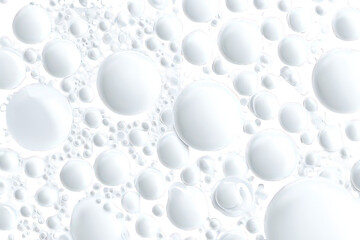 Wall Mural - Abstract Background Of White Bubbles
