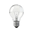 © Farhad - Light bulb showcasing a clear glass design with classic filament and metal base, perfect for vintage-style lighting solutions