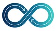 © picbox - infinity loop with arrows business continuity