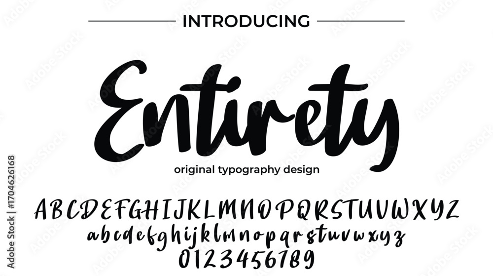 Entirety - Elegant Script Font for Smooth Handwritten Design and ...