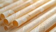 © vekditro - Eco friendly paper straws, a sustainable choice for environmentally conscious consumers now popular worldwide
