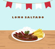 © Ana - Lomo Saltado plato emblemático de la gastronomía peruana