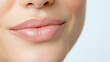© siraphol - Soft lips, close up, natural beauty, smooth texture, gentle expression