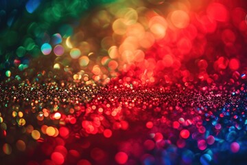 Wall Mural - holographic red texture background glitter backgrounds light.