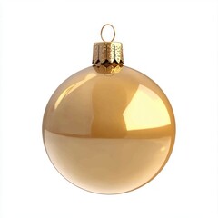 Wall Mural - gold bauble christmas ornament festive.