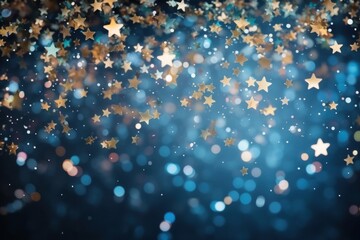 Wall Mural - glitter backgrounds star illuminated.