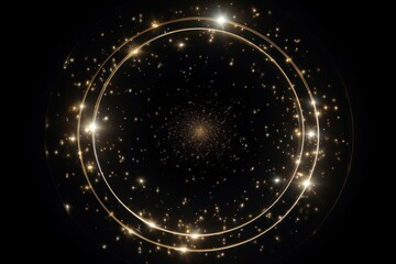 Wall Mural - circle light backgrounds astronomy.