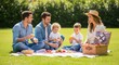 © saefurridhoalghoza - Family Picnic on the Grass