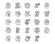 © Aryan - Psychology Line Vector Icons