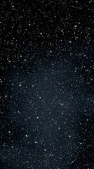 Wall Mural - Celestial Tapestry of a Winter Night Serene Indigo Firmament Adorned with Distant Glimmering Constellations