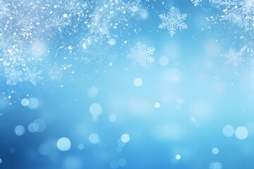 Canvas Print - winter snow backgrounds snowflake.