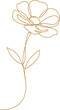 © neyostudio - Single Line Floral Illustration - Elegant Beauty