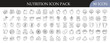 © Md - Animals Icon Pack Collection - Large set of 260 outline animal icons, including mammals, birds, reptiles, insects, sea creatures, pets, and wildlife, for nature projects.