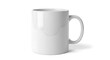 © MindRender - Plain white ceramic mug isolated on white background
