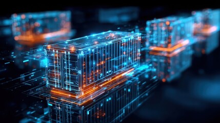 fiber optics background