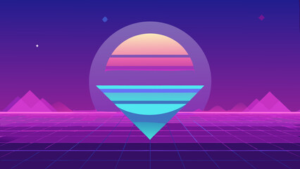 3d render of a 3d render of a symbol made in a circle
