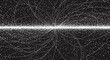 © markusmiller - Abstract particle array on black background creating energy flow pattern