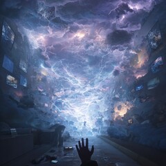 Wall Mural - imaginative worlds