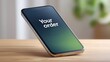 © Preeyanuch - E-commerce A smartphone displaying an order confirmation on a wooden surface, with a soft-focus background.