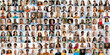 © Prostock-studio - A vibrant collage featuring diverse individuals expressing joy and connection. Each portrait reflects unique backgrounds and cultures, highlighting the beauty of global diversity.