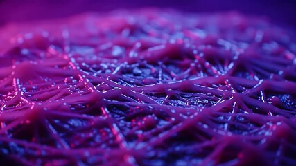 Abstract Purple and Pink Network Texture Background