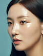 © CoreSelect - 아름다운 미인의 피부관리와 뷰티 메이크업Skin Care and Beauty Makeup of a Beautiful Woman