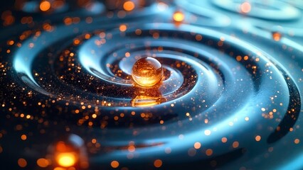Wall Mural - Cosmic Vortex Art Image
