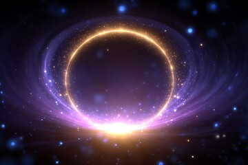 Wall Mural - Total Solar Eclipse with Sun Corona Visible