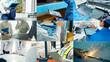 © metamorworks - A collage of various industrial scenes