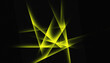 © MAJGraphics - Green shiny rays modern tech background