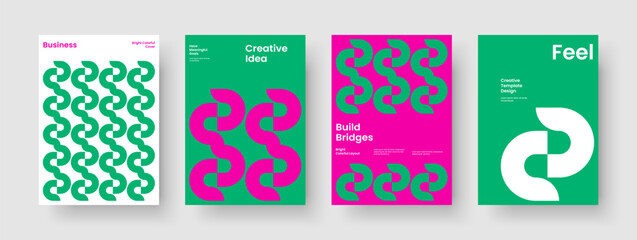 Canvas Print - isolated brochure layout. geometric banner template. abstract book cover design. business presentati