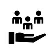 © Ferdian - Employee Icon Vector Illustration Glyph Version