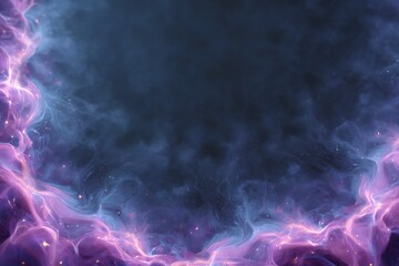 Wall Mural - Purple smoke background with space for text