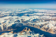 © Thomas - Aerial view of snowy fjords on Baffin Island, Nunavut, Canada