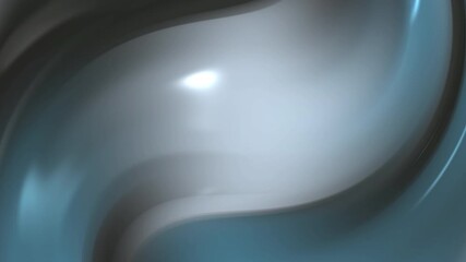 Wall Mural - teal and gray gradient background features a mesmerizing swirling animation. the smooth, seamless lo