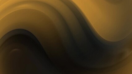 Wall Mural - golden brown gradient background animation features smooth, wavy motion. this seamless loop offers a