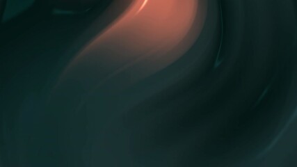 Wall Mural - coral and teal hues create a smooth gradient background. this seamless loop features a dynamic, swir