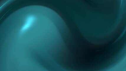 Wall Mural - teal smooth gradient background animation features a mesmerizing blend of dark and light teal shades