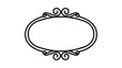 © Sutrisno - Ornate oval frame with transparent background
