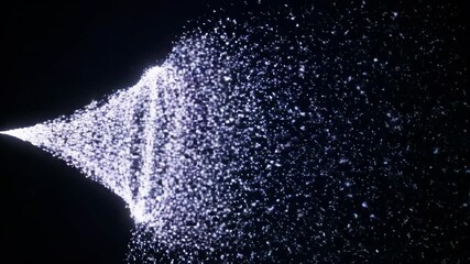 Wall Mural - A mesmerizing seamlessly looping video of swirling, luminous particles creating a magical, celebratory light vortex effect celebration, soft, wedding